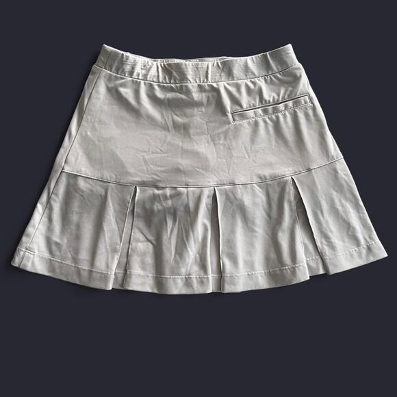 White nike golf dri-fit tennis mini skirt - Picture 3 of 7